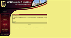 Desktop Screenshot of lm-schlesien-biberach.de